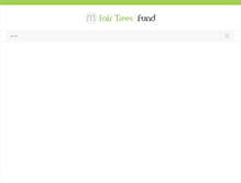 Tablet Screenshot of fairtreesfund.com